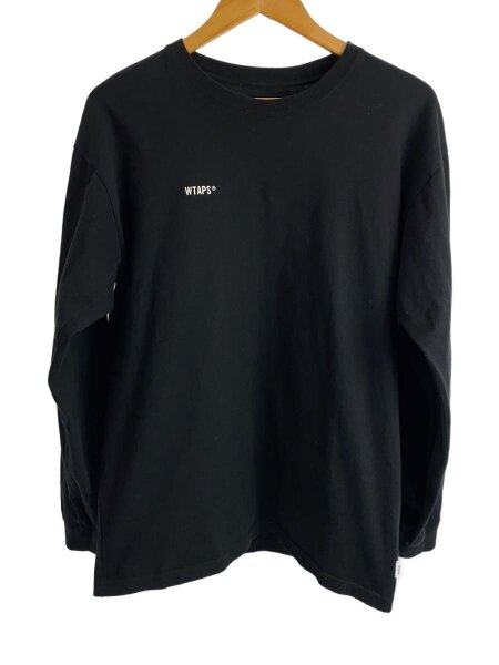 WTAPS(ダブルタップス) / 長袖Tシャツ/2/コットン/BLK | 古着の販売 