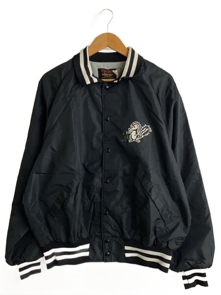 Dunbrooke(ダンブルック) / スタジャン/XL/ナイロン/BLK/PLA-JAC/USA製 