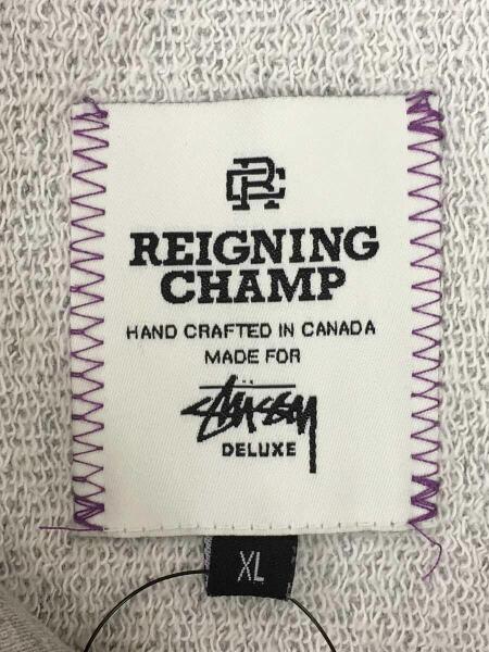 STUSSY(ステューシー) / ×REIGNING CHAMP/パーカー/XL/コットン/GRY 