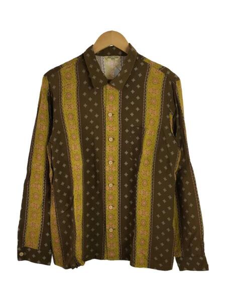 Varde77(バルデセブンティセブン) / 長袖シャツ/2/レーヨン/BRW/総柄