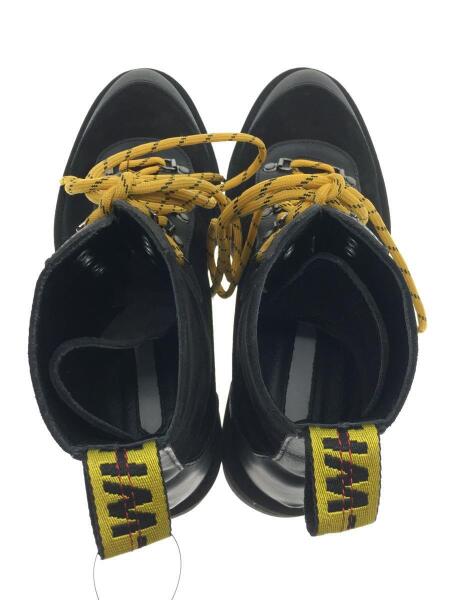 OFF-WHITE(オフホワイト) / レースアップブーツ/41/BLK/スウェード 