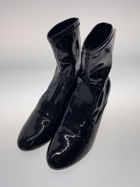ZARA(ザラ) / ショートブーツ/38/BLK/エナメル | 中古品の販売・通販 