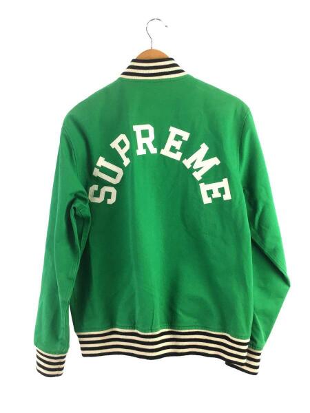 SUPREME 12SS Bulldog Varsity Jacket緑