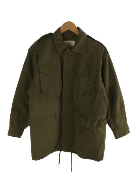 HYKE ハイクミリタリージャケット 2サイズ オリーブ コットン 【公式通販】