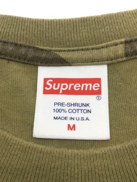Supreme(シュプリーム) / 犬プリント/Tシャツ/M/コットン/カーキ 