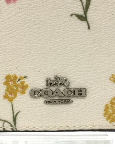 COACH(コーチ) / ショルダーバッグ/PVC/ホワイト/花柄/f73024 | 中古品 
