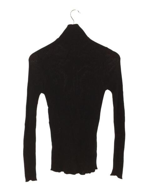 プラダのハイネックトップス PRADA(プラダ) / 22年/ハイネックリブニットセーター/42/ウール