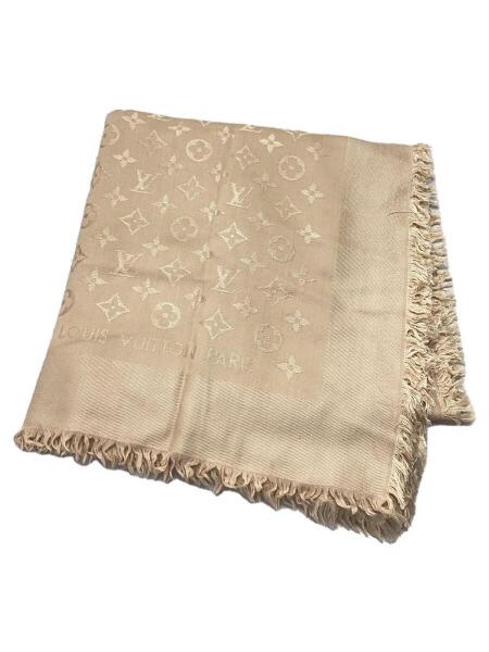 LOUIS VUITTON(ルイヴィトン) / ストール/シルク/ベージュ/モノグラム