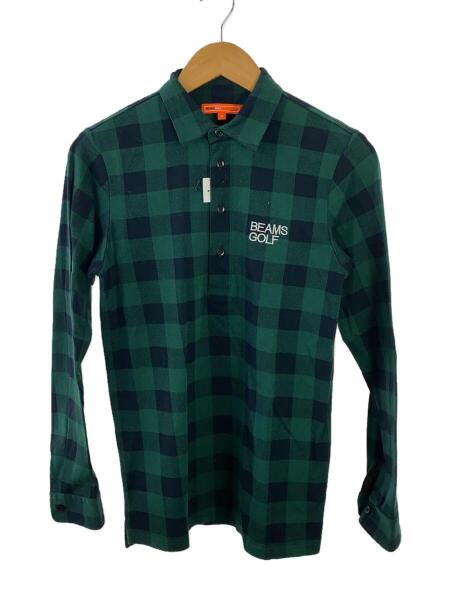 BEAMS GOLF(ビームスゴルフ) / 長袖シャツ/S/コットン/グリーン