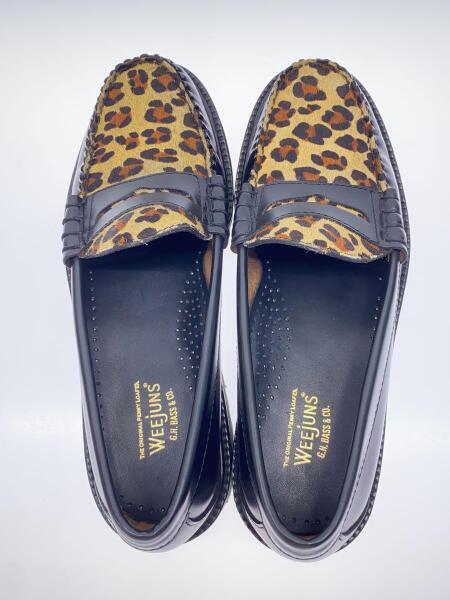 G.H.BASS レオパード ハラコ コインローファー