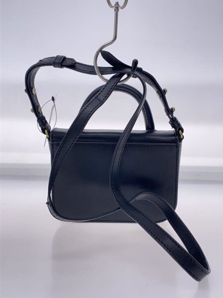O MY BAG(オーマイバッグ) / ショルダーバッグ/レザー/BLK/無地 | 中古 