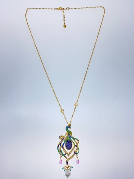 ANNA SUI(アナスイ) / 孔雀ネックレス/ゴールド/トップ有/レディース 