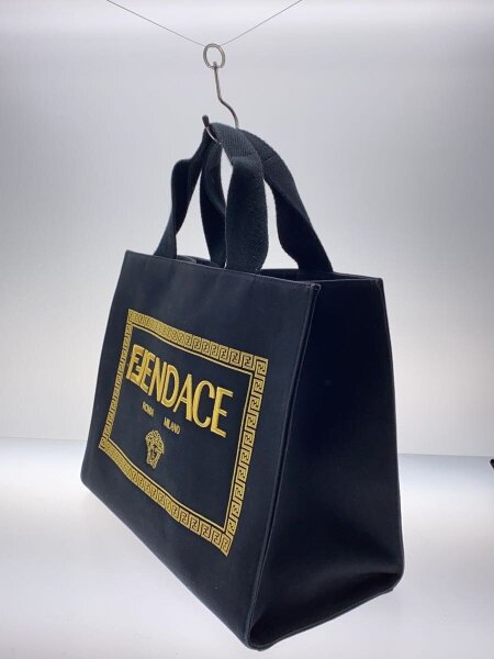 FENDI(フェンディ) / FENDACE/トートバッグ/キャンバス/BLK | 中古品の 