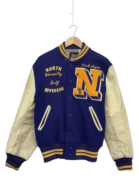 Whiting(ホワイティング) / スタジャン/44/ウール/NVY// | 古着の販売 