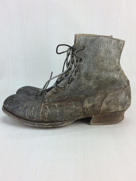 foot the coacher / レースアップブーツ/BLK/レザー/FT06AW-05 foot the coacher(フットザコーチャー) / インソール剥有/FT06AW05