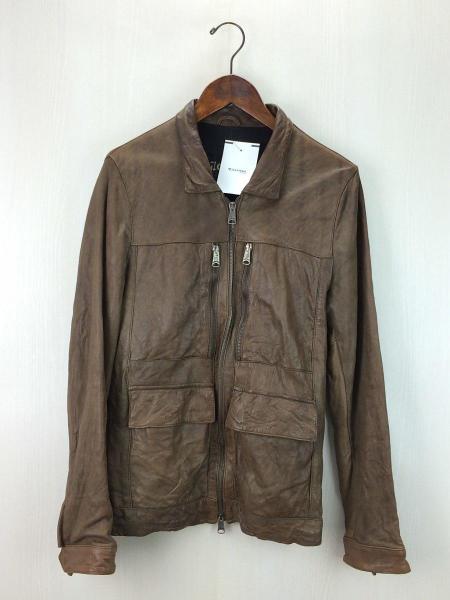 【Giorgio Brato】レザー ライダースジャケット GIORGIO BRATO(ジョルジオブラッド) / 5241/シングルライダース