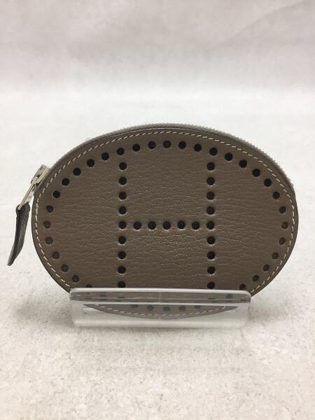 HERMES(エルメス) / Evelyne/コインケース/レザー/ベージュ/無地 HERMES(エルメス) / Evelyne/コインケース/レザー/ベージュ/無地