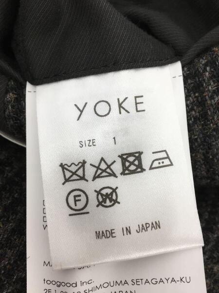 YOKE(ヨーク) / コート/SHETLAND WOOL 11XL JACKET COAT/yk20aw0131j/1