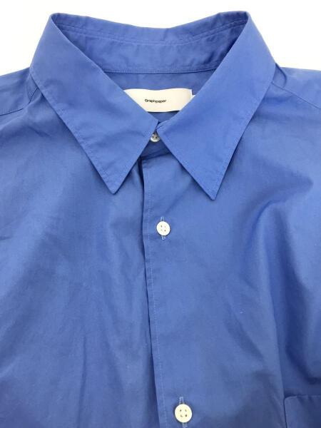 Graphpaper(グラフペーパー) / 長袖シャツ/FREE/コットン/BLU/GM221
