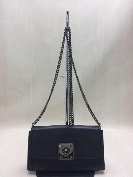 COACH(コーチ) / ターンロックチェーンウォレット/レザー/BLK/54089 