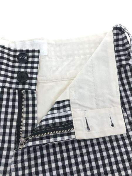 GANRYU 14SS ギンガムチェックサルエルパンツ BLK•WHT/M GANRYU 14SS