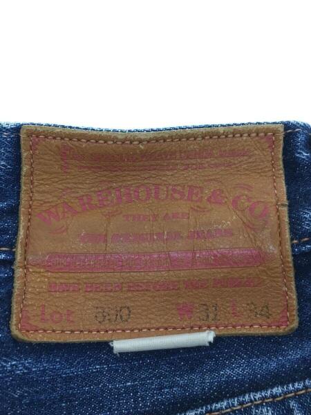 WAREHOUSE(ウェアハウス) / ストレートジーンズ/31/デニム/IDG/ボタン