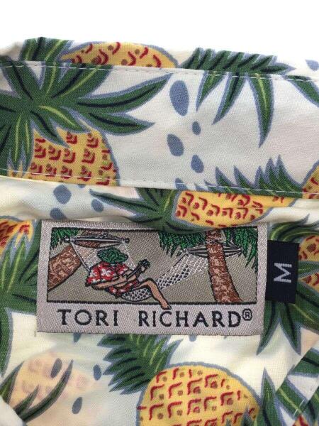 TORI RICHARD(トリリチャード) / パイナップル柄アロハシャツ/M TORI RICHARD(トリリチャード) / パイナップル柄アロハシャツ/M