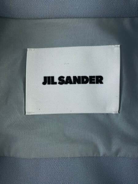 JIL SANDER / ジップシャツジャケット/--/ウール/BLU/無地/J22DL0136 J40021// JIL SANDER(ジルサンダー) / ジップシャツジャケット/--/ウール/BLU