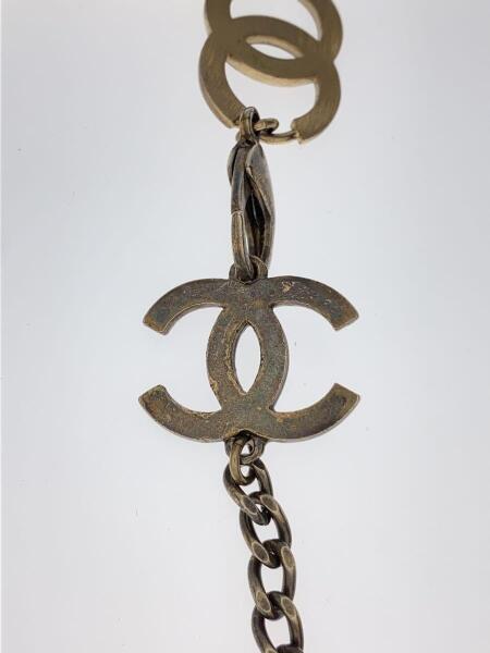 CHANEL パール ロゴチャーム ネックレス