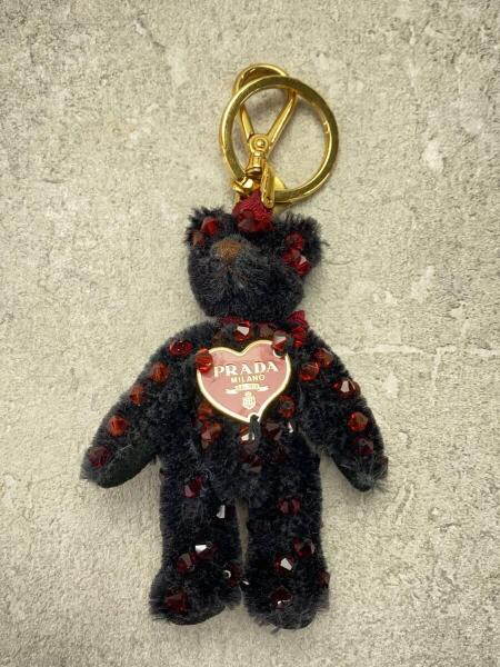 美品✨　PRADA　プラダ　キーホルダー　チャーム　熊　クマ　1324 PRADA ベア キーホルダー 美品✨ PRADA プラダ キーホルダー チャーム