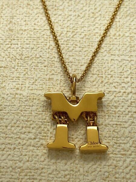 Chloe(クロエ) / ネックレス/イニシャル/M/GLD/トップ有/レディース 