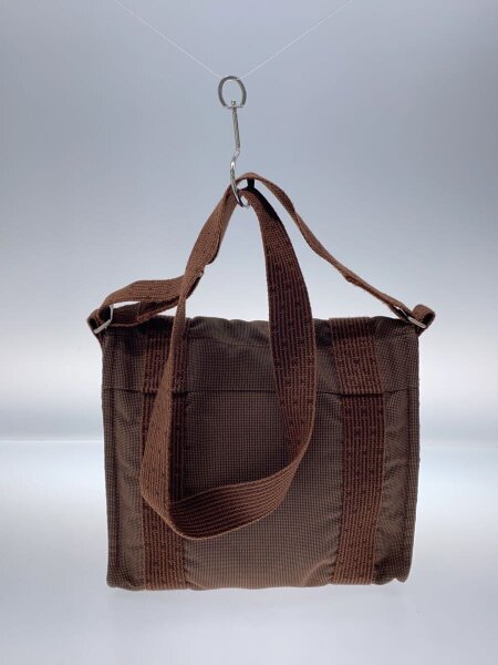 期間限定】 HERMES エールライン バサスPM ショルダーバッグ ブラウン