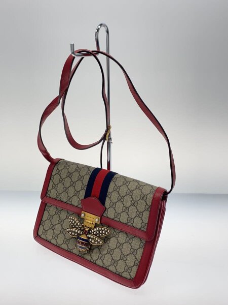GUCCI(グッチ) / ビー クイーン マーガレット/ショルダーバッグ/蜂/PVC 
