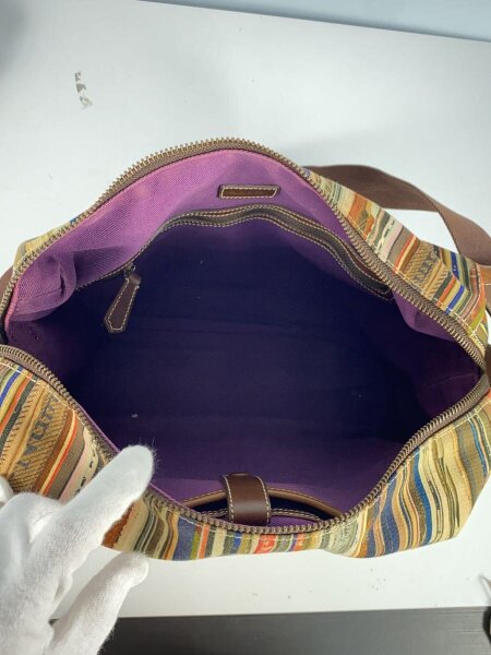 Paul Smith ショルダーバッグ キャンバス地 ミニクーパー マルチカラー