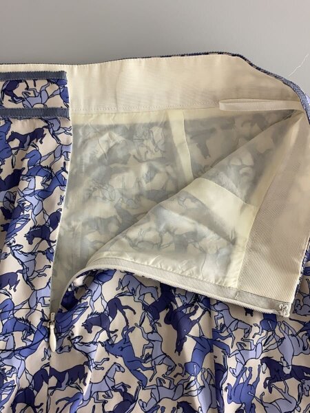 ANAYI / ロングスカート/36/ポリエステル/PUP/総柄/102217-11-660-61-360 ANAYI(アナイ) / ロングスカート/36/ポリエステル/PUP/総柄/102217-11