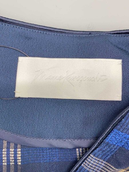 mame kurogouchi(マメクロゴウチ) / 長袖ブラウス/1/--/NVY/チェック