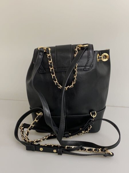 SNIDEL(スナイデル) / ミニリュック/mini backpack/フェイクレザー/BLK 