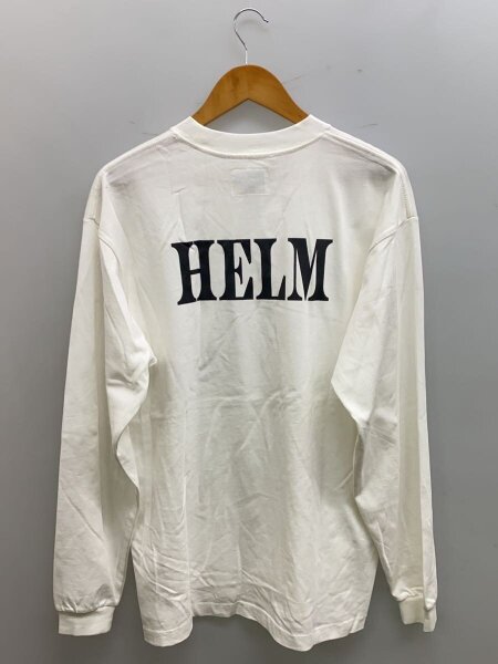CAPTAINS HELM(キャプテンズヘルム) / 長袖Tシャツ/M/コットン/WHT 