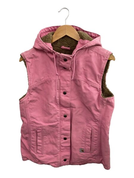 Carhartt(カーハート) / フリースベスト/S/コットン/PNK/RN14806 