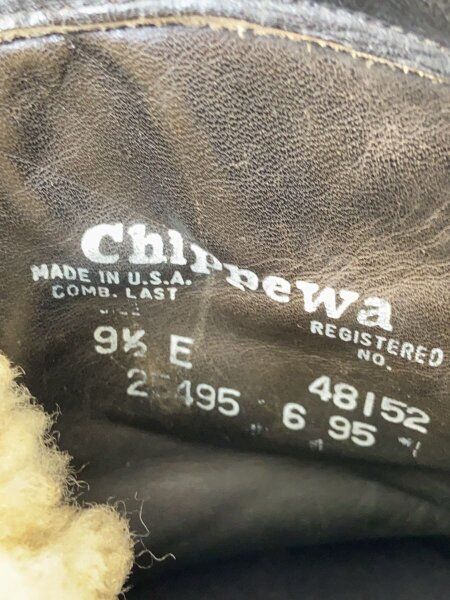 CHIPPEWA(チペワ) / レースアップブーツ/27.5cm/BLK | 中古品の販売 