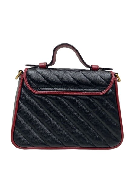 GUCCI(グッチ) / ミニ・トップハンドルバッグ_GGマーモント_ 