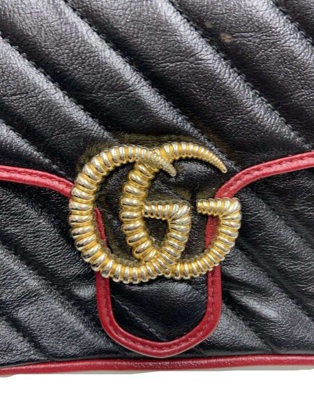 GUCCI(グッチ) / ミニ・トップハンドルバッグ_GGマーモント_ 
