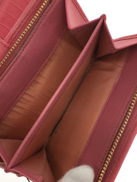 PRADA(プラダ) / 2ツ折サイフ/牛革/PNK/レディース// | 中古品の販売