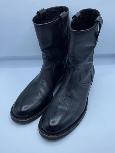 HYSTERIC GLAMOUR◆ウェスタンブーツ/--/BLK/022305033 美品 HYSTERIC GLAMOUR &frasl; ヒステリックグラマー | ショートウエスタンブーツ | 24.5 | ブラック | レディース