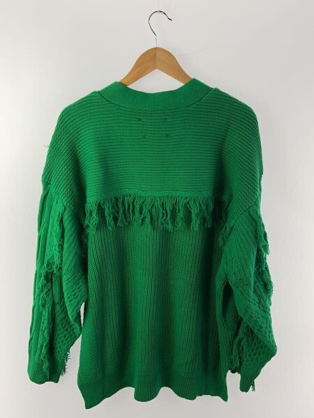 MAISON SPECIAL / カーディガン(厚手)/2/コットン/GRN/11222361341 MAISON SPECIAL(メゾンスペシャル) / カーディガン(厚手)/2/コットン