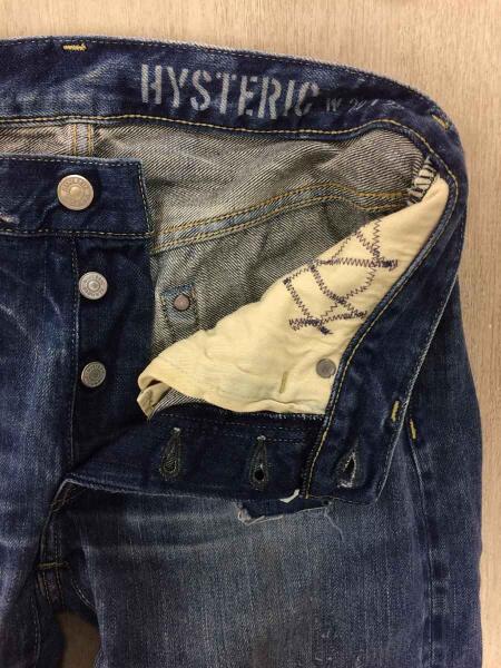 HYSTERIC GLAMOUR(ヒステリックグラマー) / SP加工/小窓リメイクデニム 
