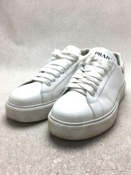 PRADA(プラダ) / FONDO CASSETTA/ローカットスニーカー/UK9/WHT/2EG 