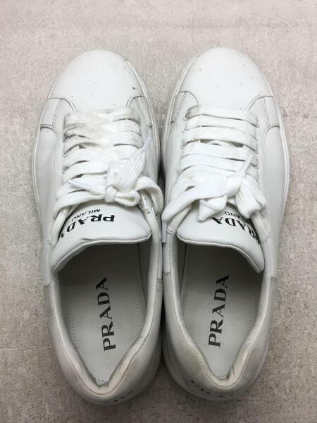 PRADA(プラダ) / FONDO CASSETTA/ローカットスニーカー/UK9/WHT/2EG 