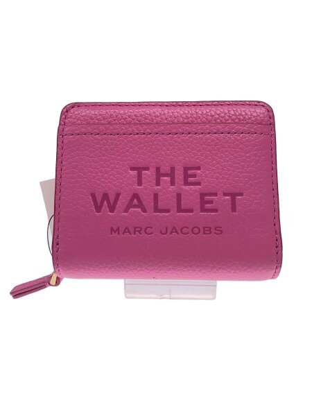 MARC JACOBS(マークジェイコブス) / 2つ折り財布/レザー/PNK/無地 