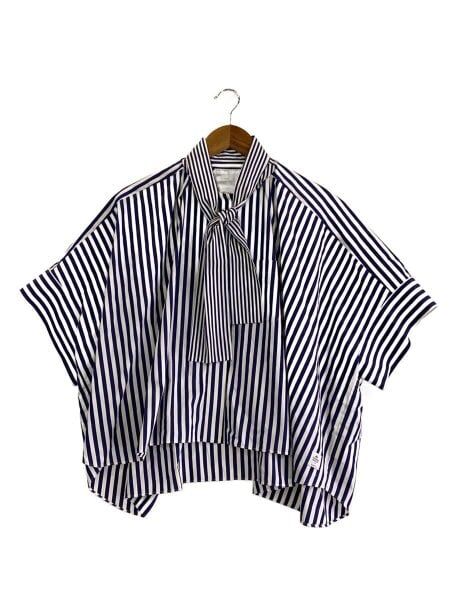 sacai(サカイ) / 半袖シャツ/2/コットン/ストライプ/23-06527// | 古着